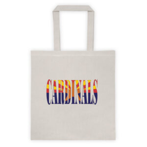 Cardinals AZ Flag - canvas tote bag