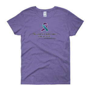 #suicideawareness - women's short sleeve t-shirt