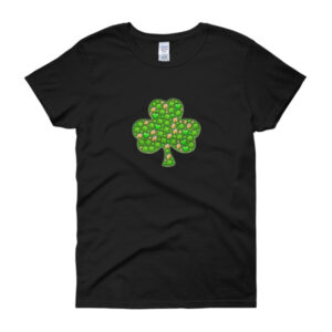 Women's shamrock tee