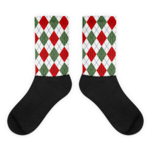 Christmas Argyle Socks
