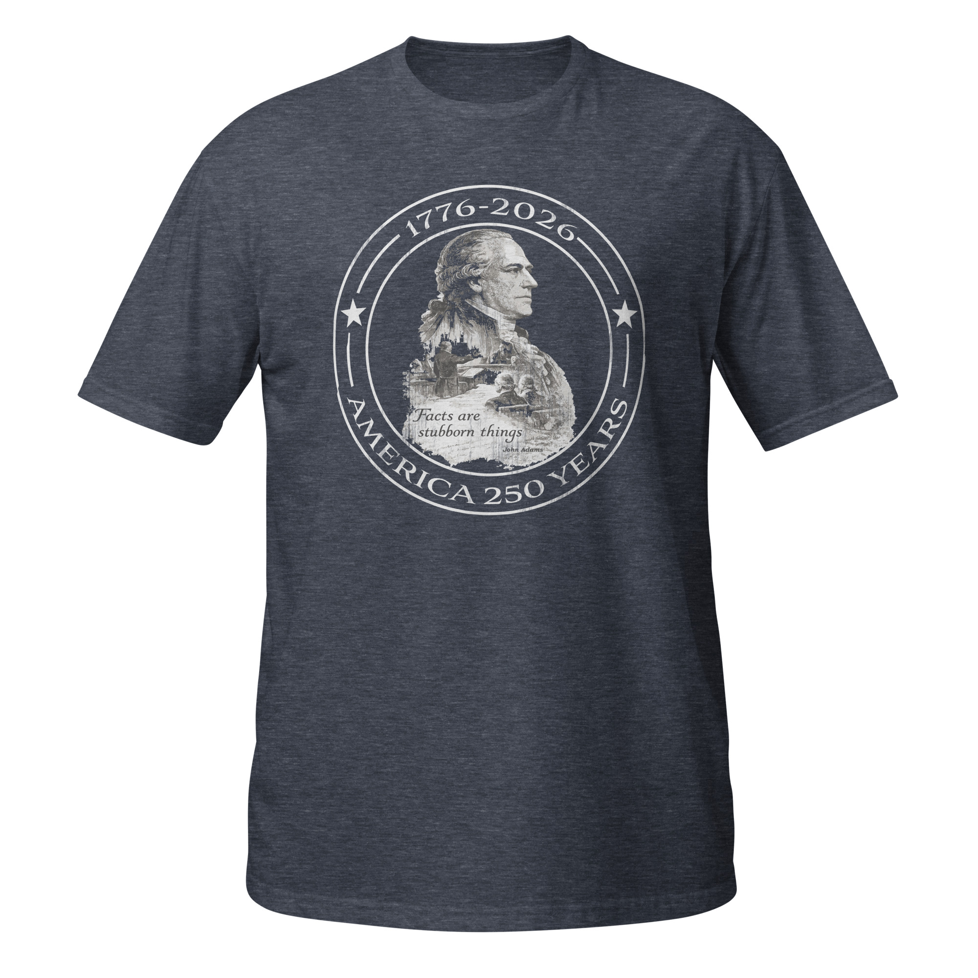 John Adams America 250 Patriotic T-Shirt
